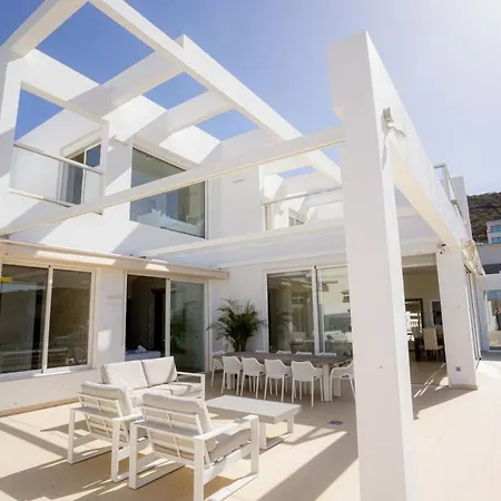 빌라 Gs Luxury Navarra Sunset, Luxury With Pool And Sea Views